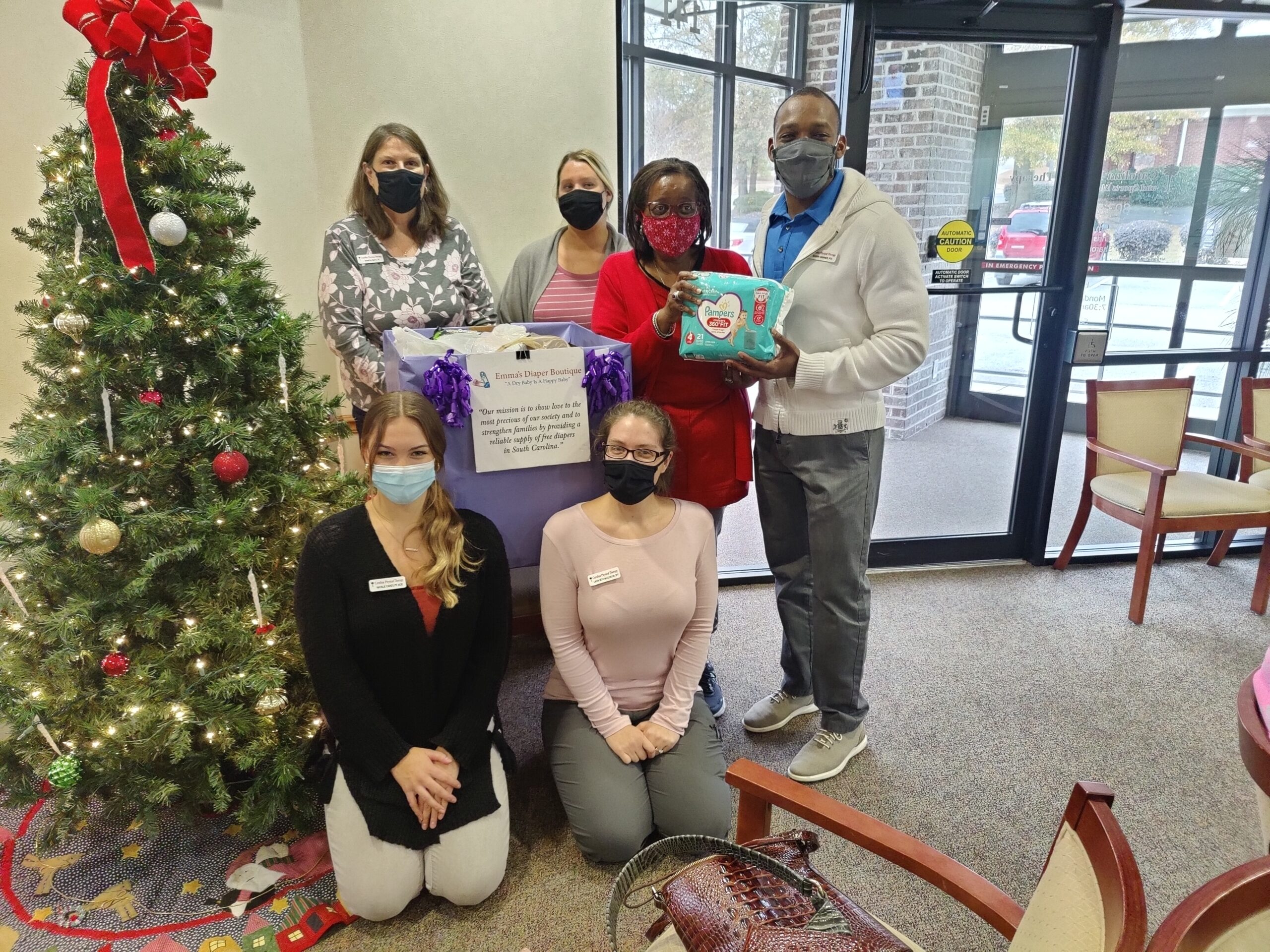 Carolina Physical Therapy and Sports Medicine Diaper Drive Emma's Diaper Boutique